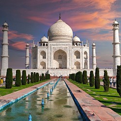 Taj Mahal in Agra